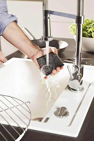 Vileda 2 Li Power Inox Çelik Bulaşık Sünger - 5