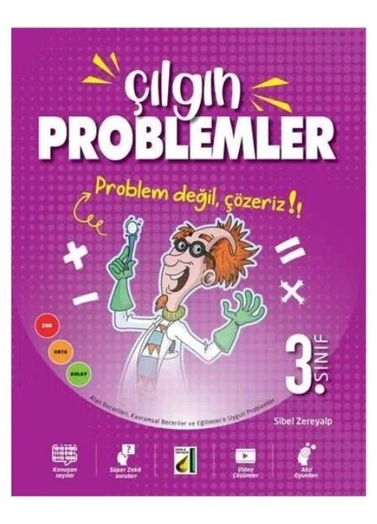 DAMLA YAYINLARI ÇILGIN PROBLEMLER 3.SINIF