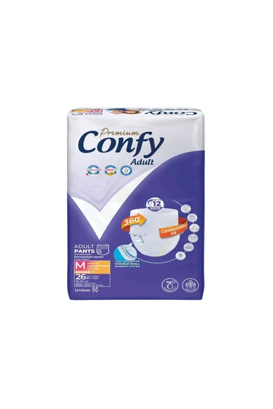 Premium Yetişkin Külot Bezi Medium Orta Boy 26 Adet - 2