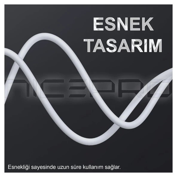 NPO UTC12 60W 1.2m TPE USB to Type-C Hızlı Şarj ve Data Kablosu 3 Adet - 2