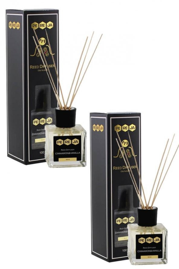 Pereja Çubuklu Oda Kokusu Tarçın Vanilya 100 ml x 2 Adet - 1