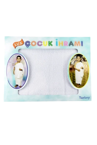 Ihram Çocuk Ihram Hac Ve Umre Ihramı Pamuk Ihram 1 Adet - 1