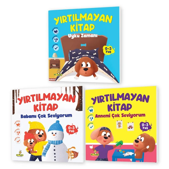 Yırtılmayan Kitap Seti - Ceviz