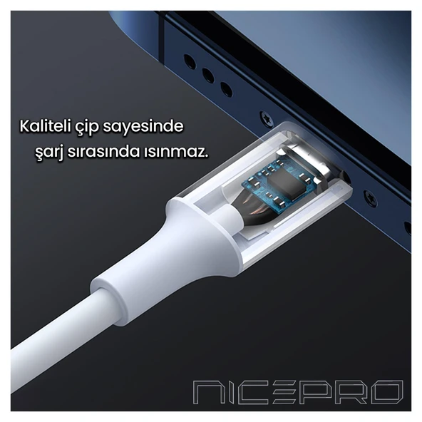 NPO UTC12 60W 1.2m TPE USB to Type-C Hızlı Şarj ve Data Kablosu 3 Adet - 8