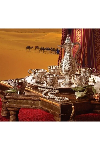 Sena-ebruli Zemzem Takımı - 6lı Fincan