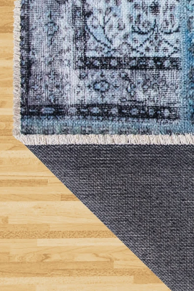 EFES 2305 Patchwork Yumuşak Doku Leke Tutmayan Modern Halı Kilim - 2