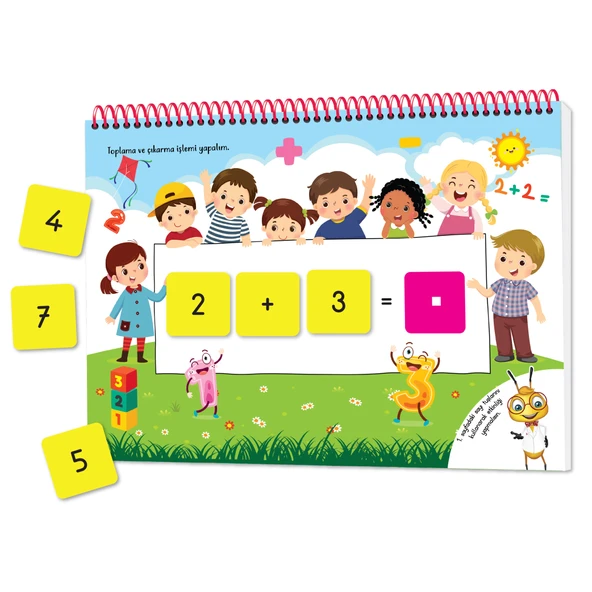 Cırt Cırtlı Matematik Kitabım 3-6 yaş - 3
