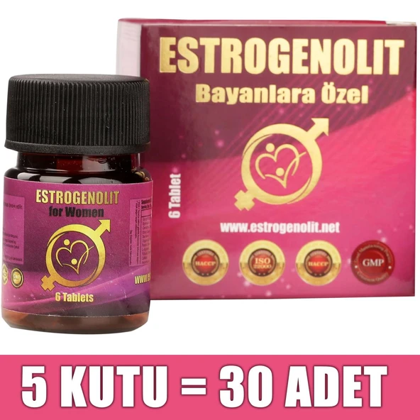 Bayanlar Için Gıda Takviyesi (5 KUTU - 30 Adet) - 2