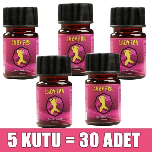 Bayanlar Için Gıda Takviyesi (5 KUTU - 30 Adet)