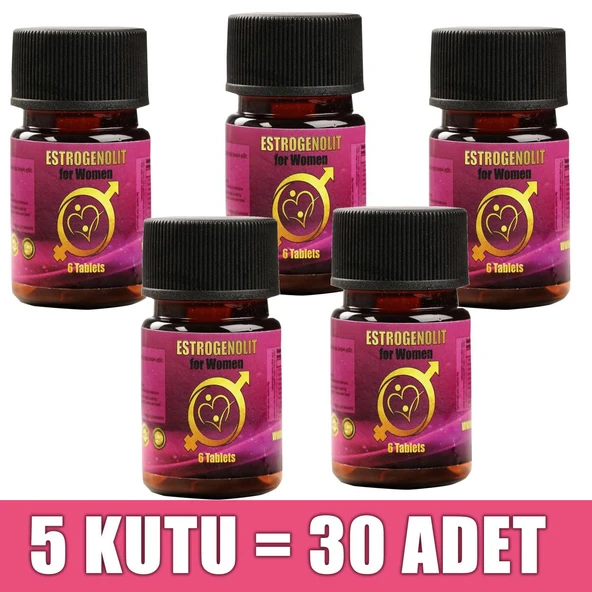 Bayanlar Için Gıda Takviyesi (5 KUTU - 30 Adet)