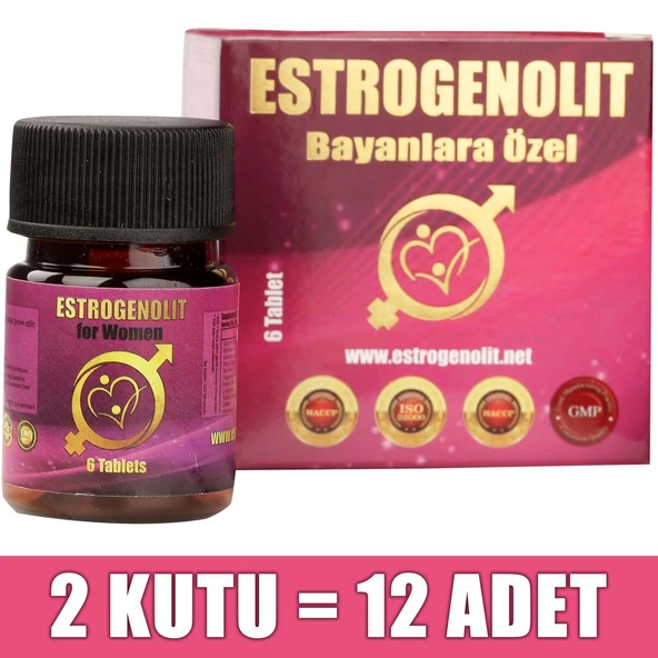 Bayanlar Için Gıda Takviyesi (2 KUTU - 12 Adet) - 2