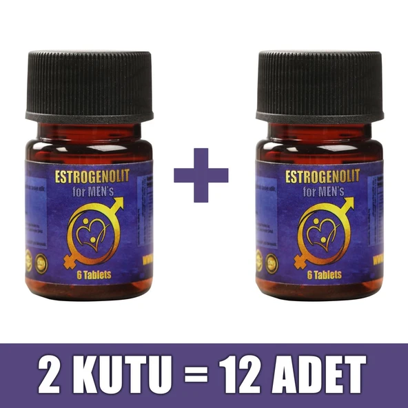Erkekler Için Gıda Takviyesi (2 KUTU - 12 Adet)