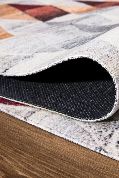 EFES 2301 İskandinav Yumuşak Doku Leke Tutmayan Modern Halı Kilim - 3