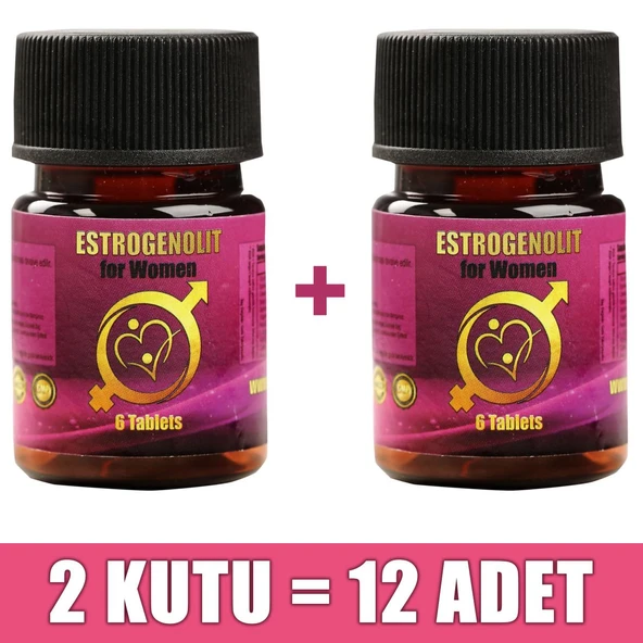 Bayanlar Için Gıda Takviyesi (2 KUTU - 12 Adet)