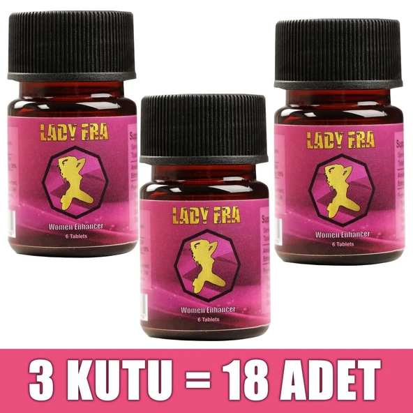 Bayanlar Için Gıda Takviyesi (3 KUTU - 18 Adet)
