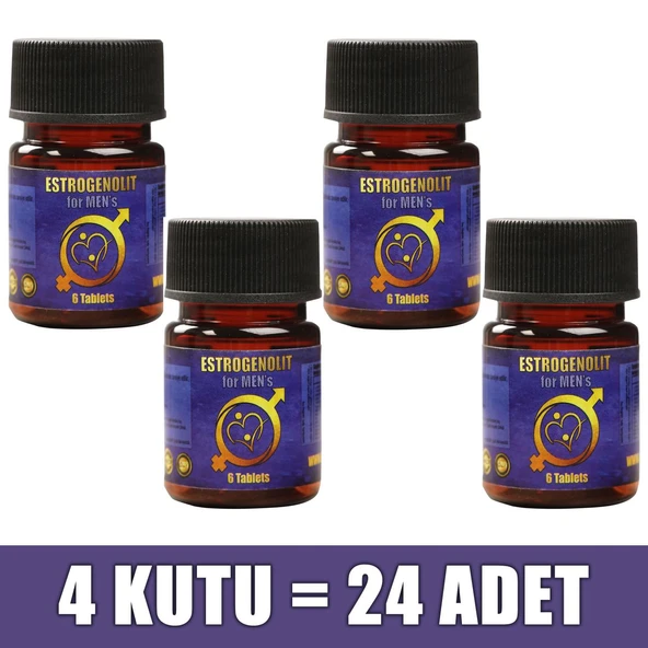 Erkekler Için Gıda Takviyesi (4 KUTU - 24 Adet)