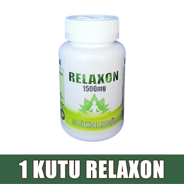 Relaxon 1500mg %100 Bitkisel 30 Kapsül (1 KUTU)