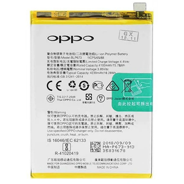 Oppo A12 Orjinal Batarya Pil