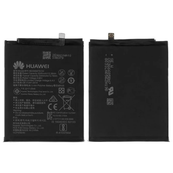 Huawei Mate 10 Lite RNE-L01 Batarya HB356687ECW 3340 mAh