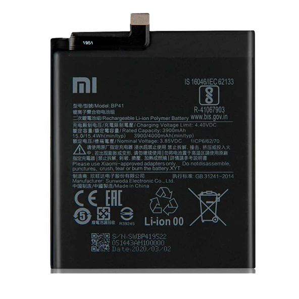 Xiaomi Redmi K20 Orijinal BP41 Batarya Pil - 1