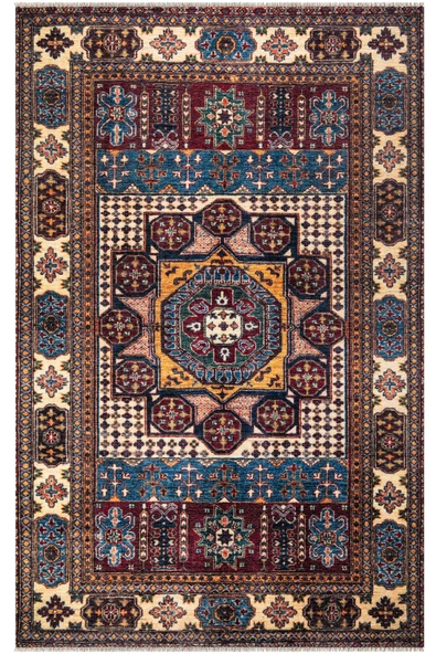 EFES 2304 Geleneksel Motif Yumuşak Doku Leke Tutmayan Modern Halı Kilim - 4