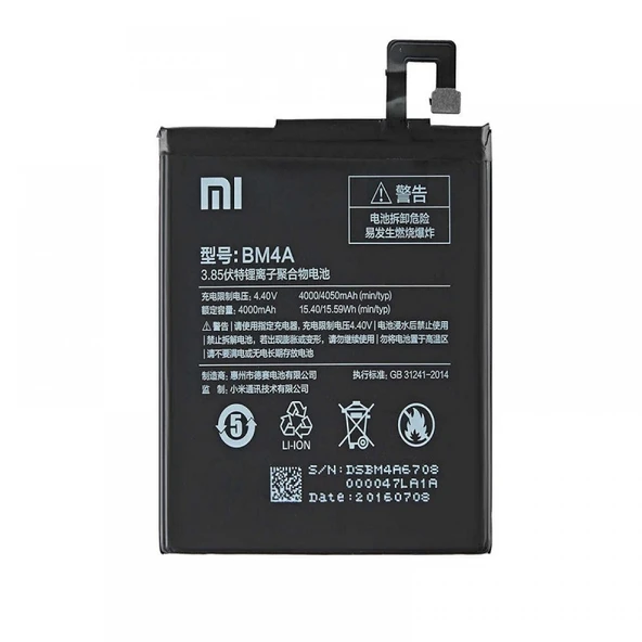 Xiaomi Redmi Pro  BM4A Orijinal Batarya Pil