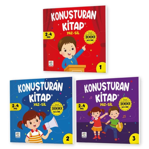 Konuşturan Kitap Serisi YAZ-SİL