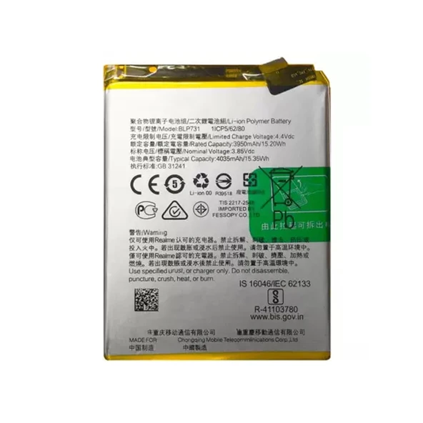 Realme 5 Pro Orijinal Batarya Pil