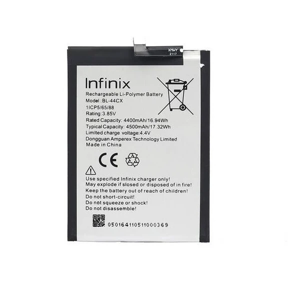 İnfinix Zero 8 Batarya Pil Bl-44cx Batarya Pil