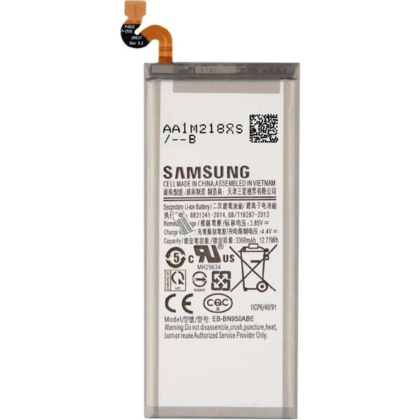 Samsung Galaxy Note 8 SM-N9500 Batarya Pil - Orijinal