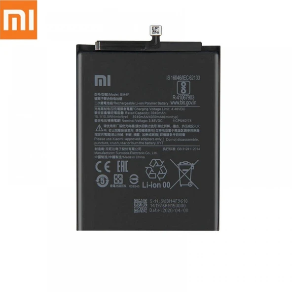 Xiaomi Mİ 9 Lite BM4F Batarya Pil