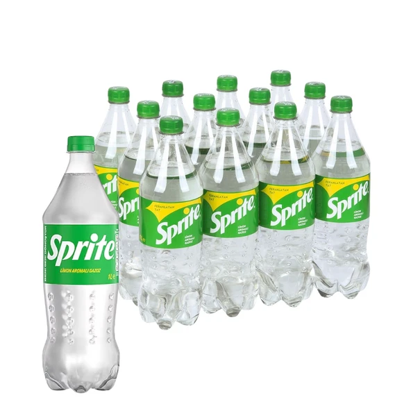 Sprite Gazoz 1 lt 12 Adet