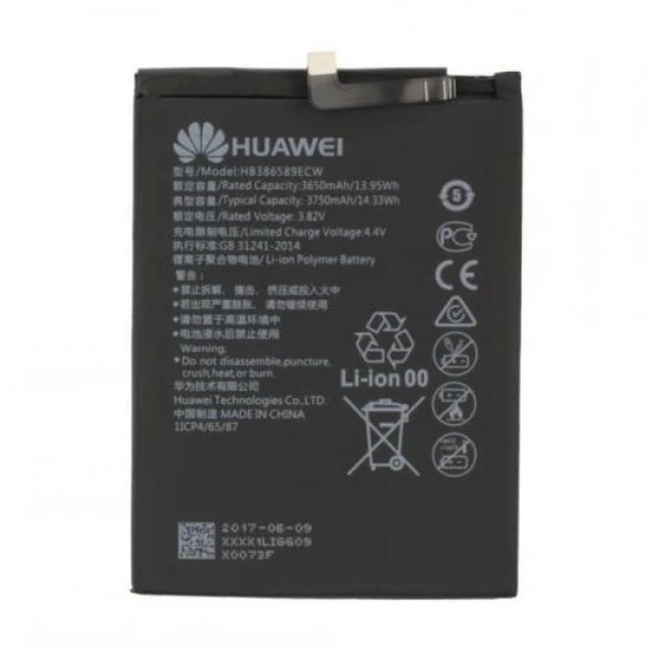 Huawei Mate 20 Lite HB386589ECW Batarya 3650 mAh