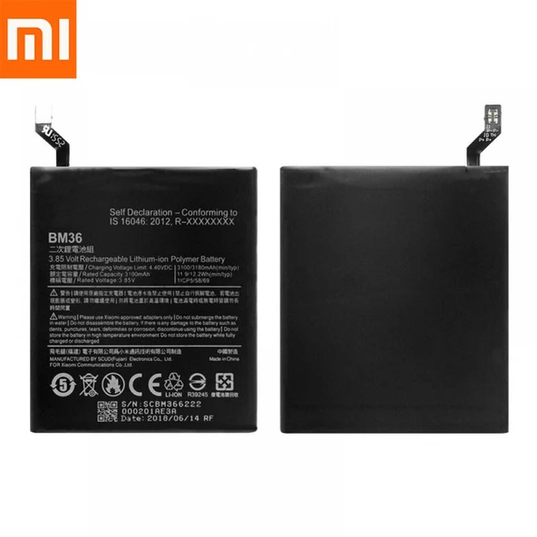 Xiaomi Mi 5s BM36 Batarya Pil