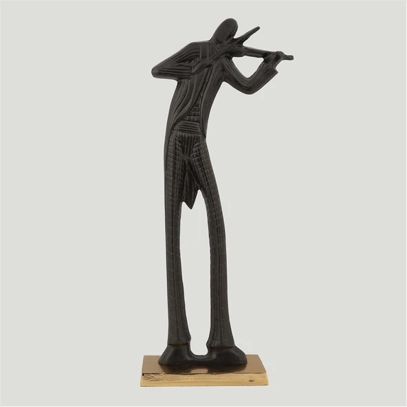 Vitale Metal Keman Dekor 10*20*57 cm