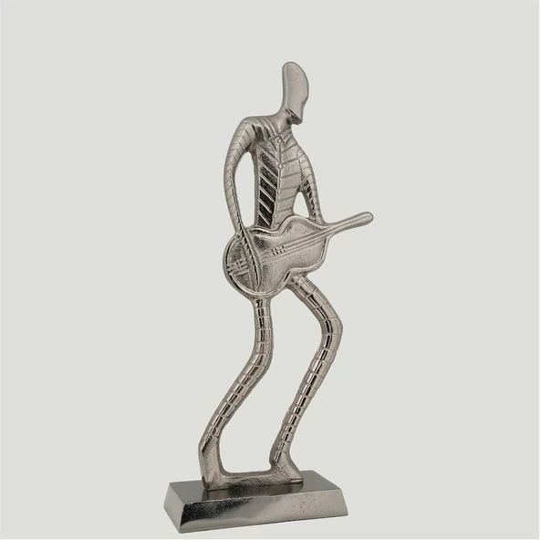 Vitale Metal Gitarist Dekor 12*23*64 cm ürün görseli 1