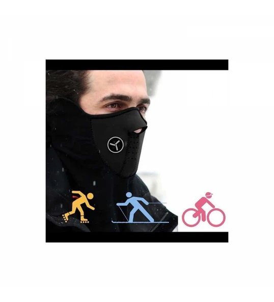 Pozitif Kayak Kar Snowboard Polar Maske - 2