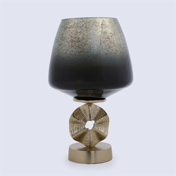 Vitale Forest Cam Metal Vazo 19*19 cm