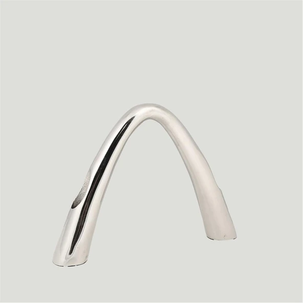 Vitale Sılver Metal 2 Li Mumluk 4*28*21 cm