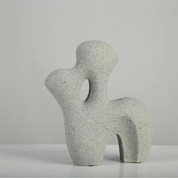 Vitale Molekül Gri Biblo 26 cm AK.ID0076 ürün görseli 1