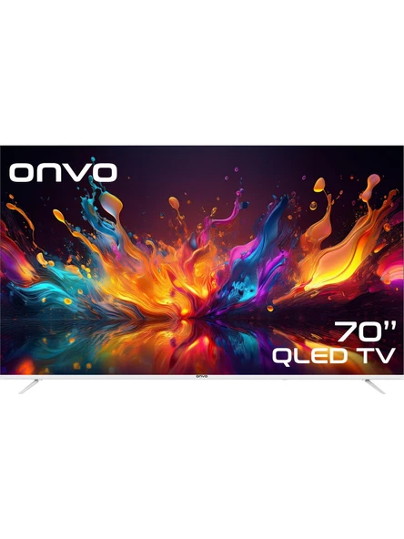 Onvo 70OVF9000UQ Ultra HD 70" 178 Ekran Uydu Alıcılı Google Smart QLED TV