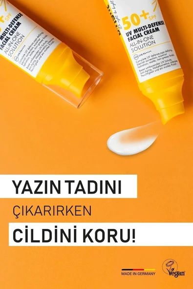 VITAYES Yüz Güneş Kremi Spf50 Çok Fonksiyonlu Yüksek Uv Koruma Yaşlanma Karşıtı Nemlendirme Cilt Bakımı 50ml - 4