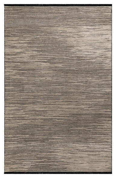 KİLİMİSTA MİLANO ML108 Bej Leke Tutmaz Antialerjik Yıkanılabilir Dokuma Dekoratif Halı Kilim - 4