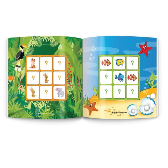 3-6 Yaş Stickerlı Sudoku Seti (260 Adet Sticker) - 3
