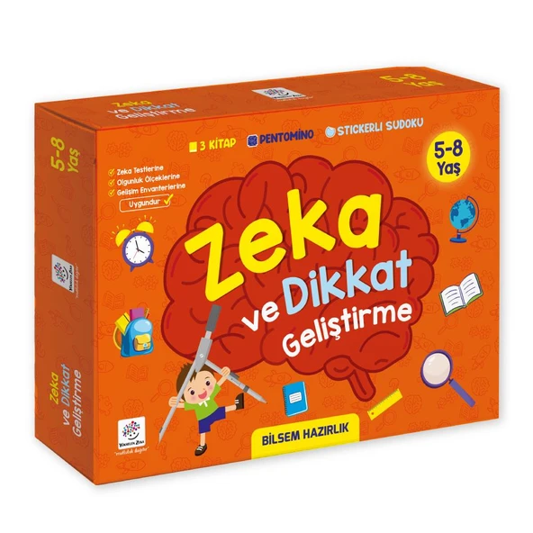 5-8 Yaş Zeka ve Dikkat Geliştirme Seti