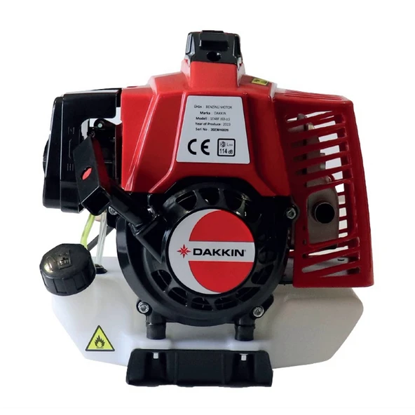 DAKKIN 1E48F 2.9hp 2.1kW 63.3cc 4.2kg Motorlu Tırpan 2T Benzinli