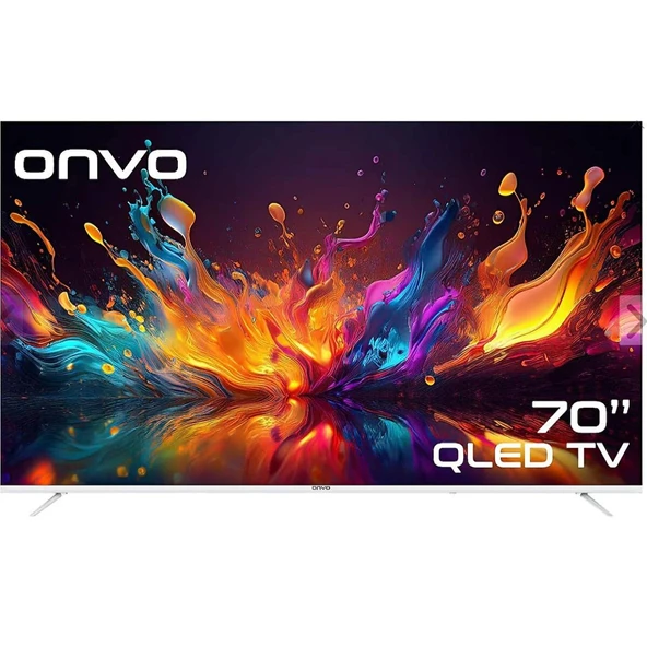 Onvo 70OVF9000UQ Ultra HD 70" 178 Ekran Uydu Alıcılı Google Smart QLED TV