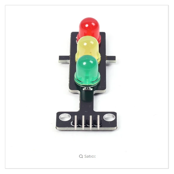 Arduino LED Trafik Lambası Modülü - 1
