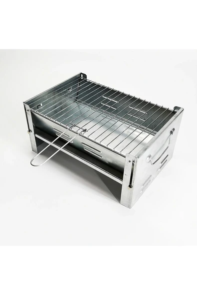 Mizan Çantalı Galvaniz Katlanır Mangal (özel Kutusu Vardır)