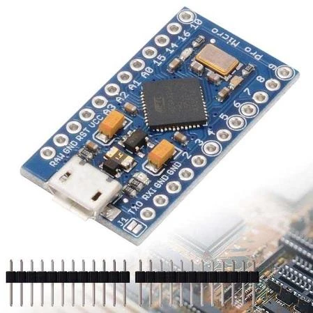 Arduino 5V 16MHz Micro Atmega32u4 + Micro USB Kablo